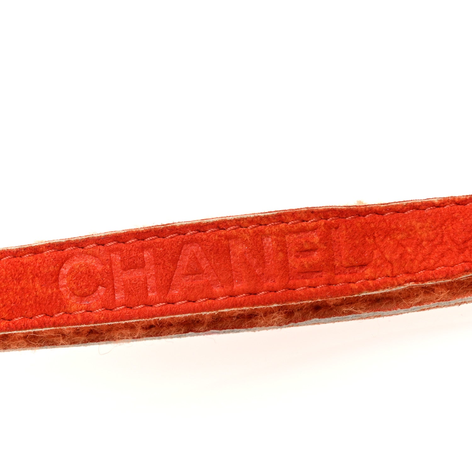 Chanel Suede Shearling Fur Wristlet Orange 1632117 – FASHIONPHILE