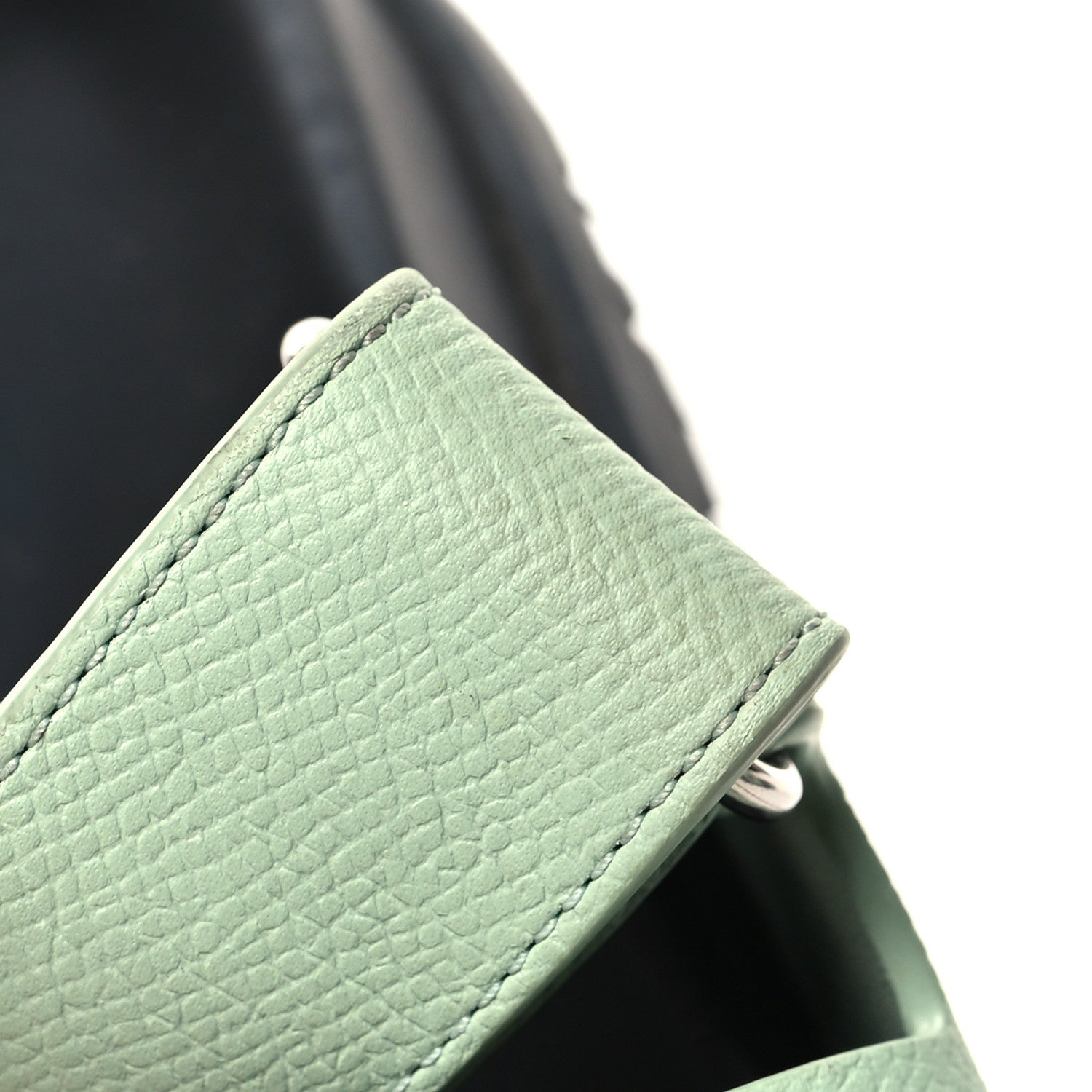 Hermes Epsom Womens Chypre Sandals 36 Vert Jade 9 of 10