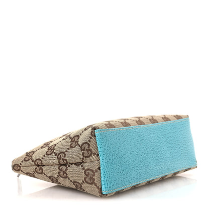 Gucci Monogram GG Cosmetic Case Turquoise 4 of 11