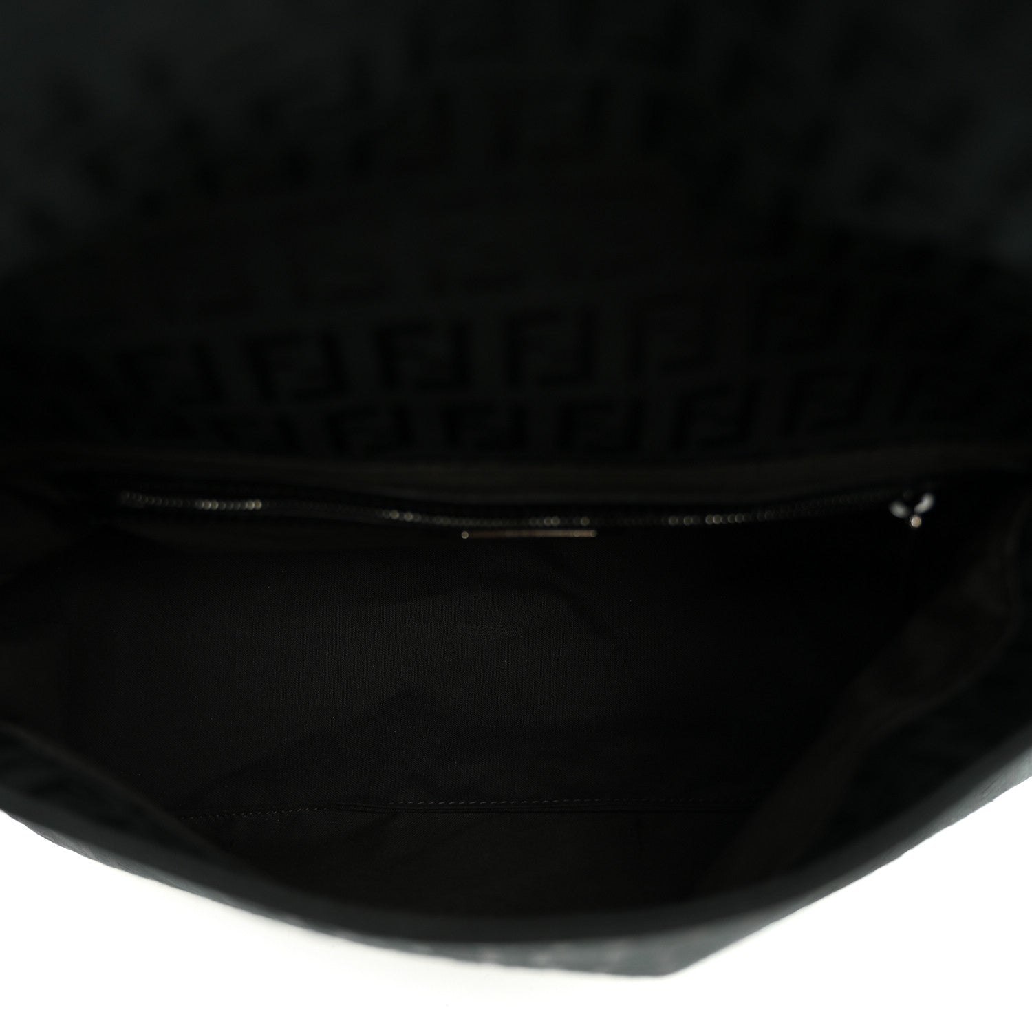 Fendi Zucchino Mama Baguette Black 4 of 8