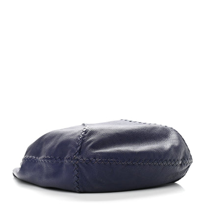 Bottega Veneta Cervo Deerskin Large Hobo Denim 6 of 16