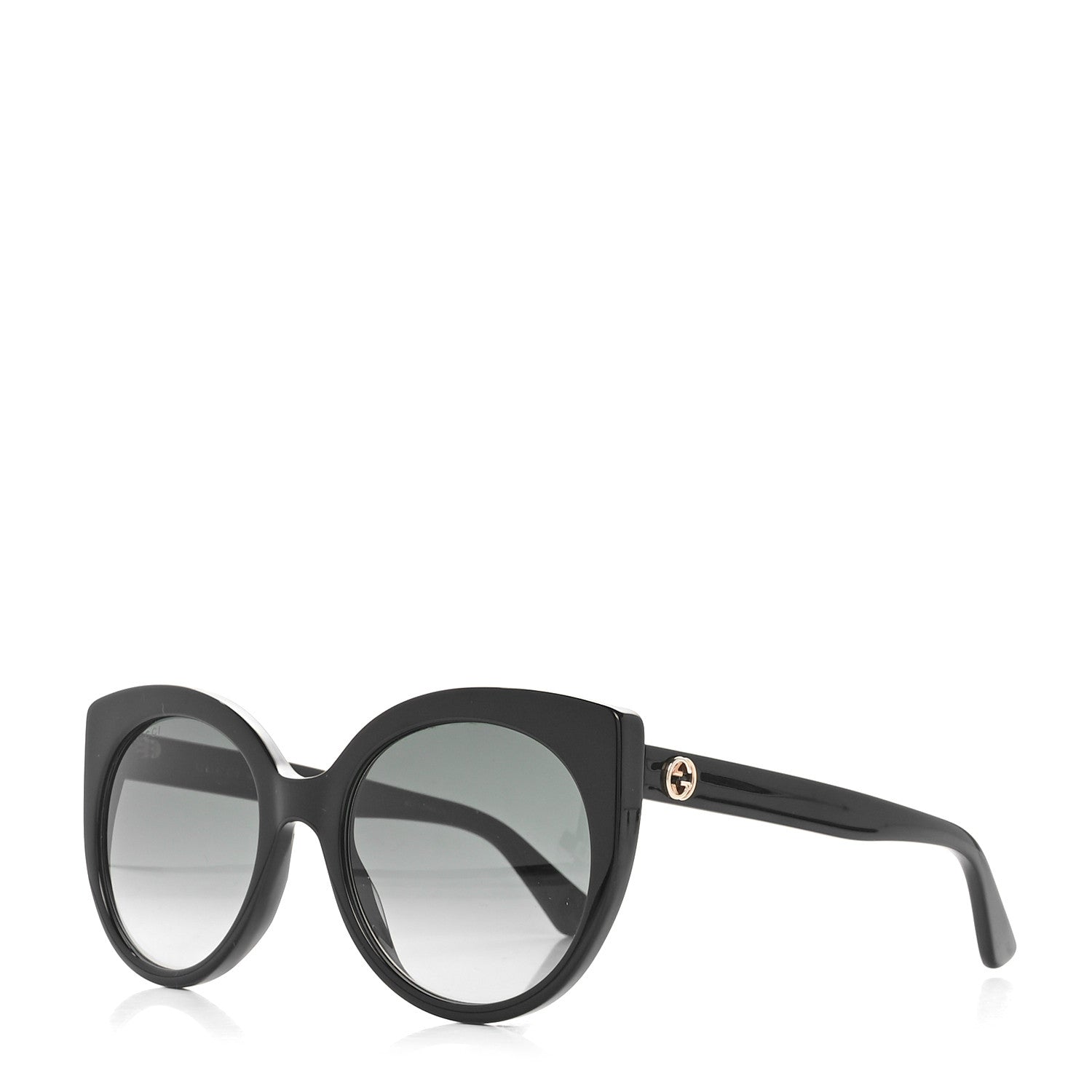 Gucci Cat Eye Sunglasses GG 0325S Black 1 of 8