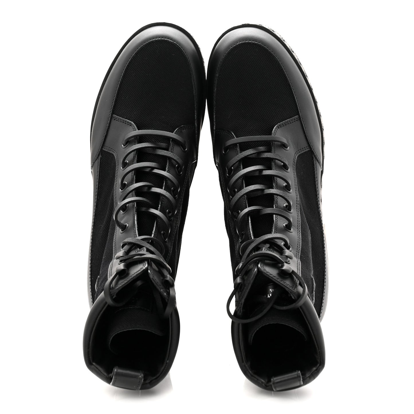 Canvas Laureate Platform Desert Boots 37.5 Black