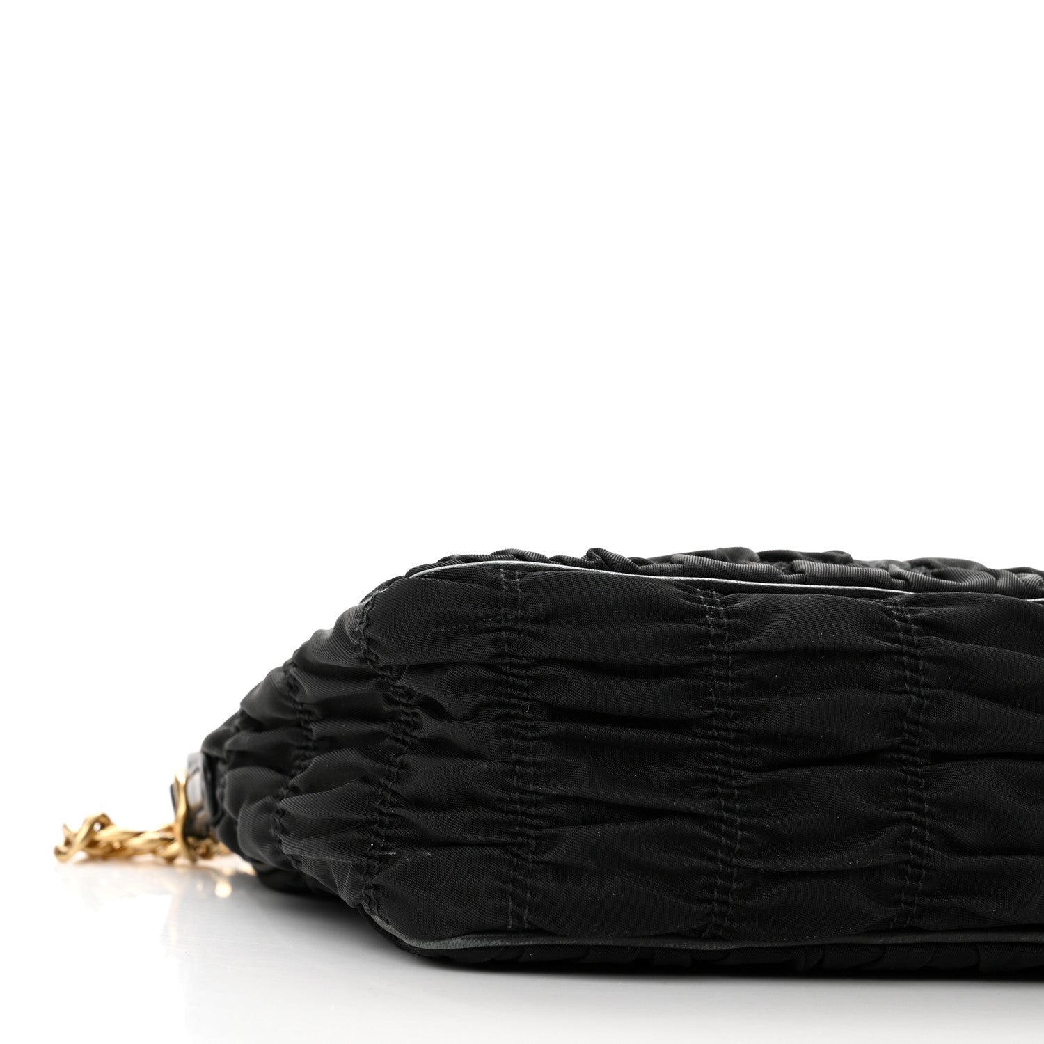 Prada Tessuto Nylon Gaufre Crossbody Bag Black 8 of 10