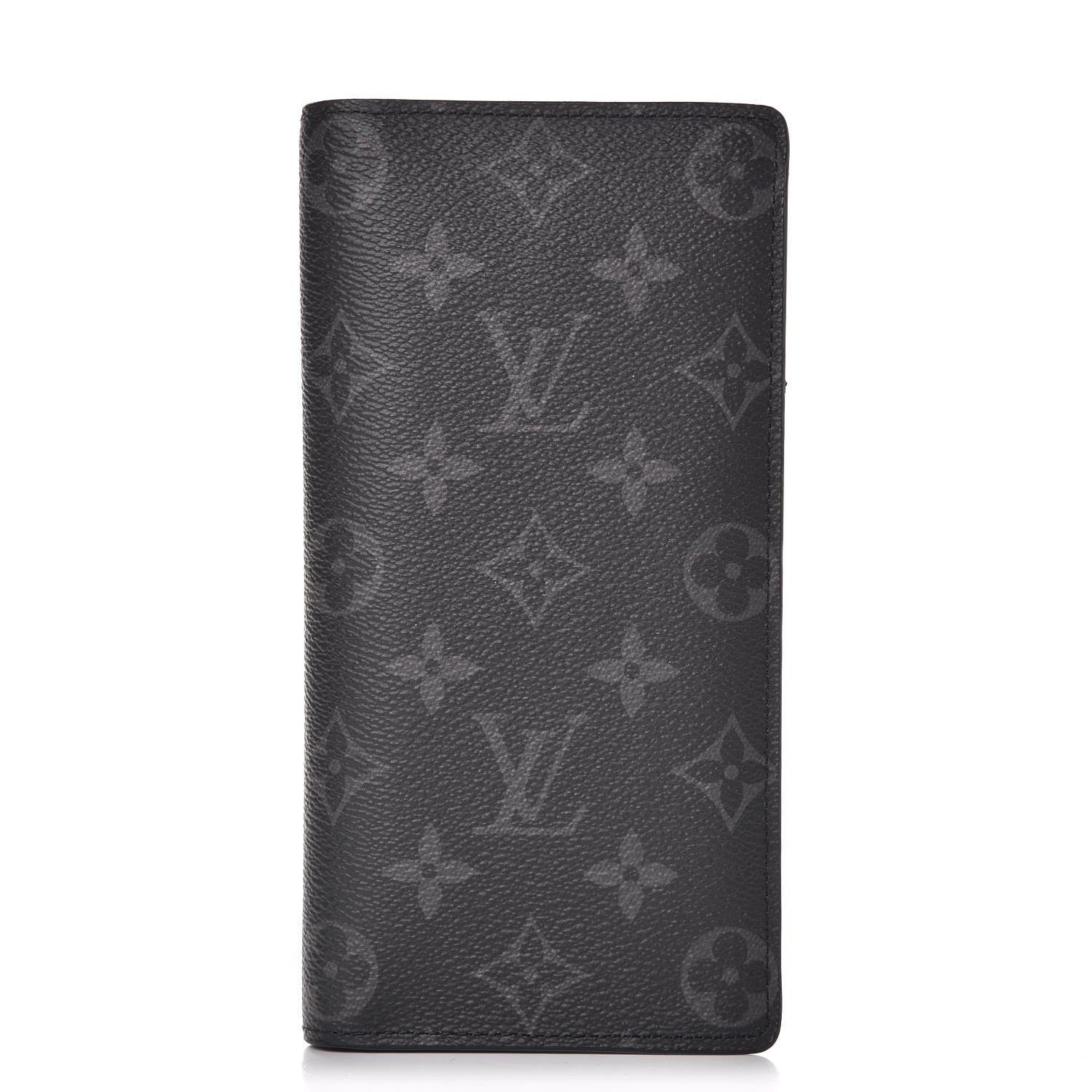 Louis Vuitton Monogram Eclipse Brazza Wallet 1 of 7