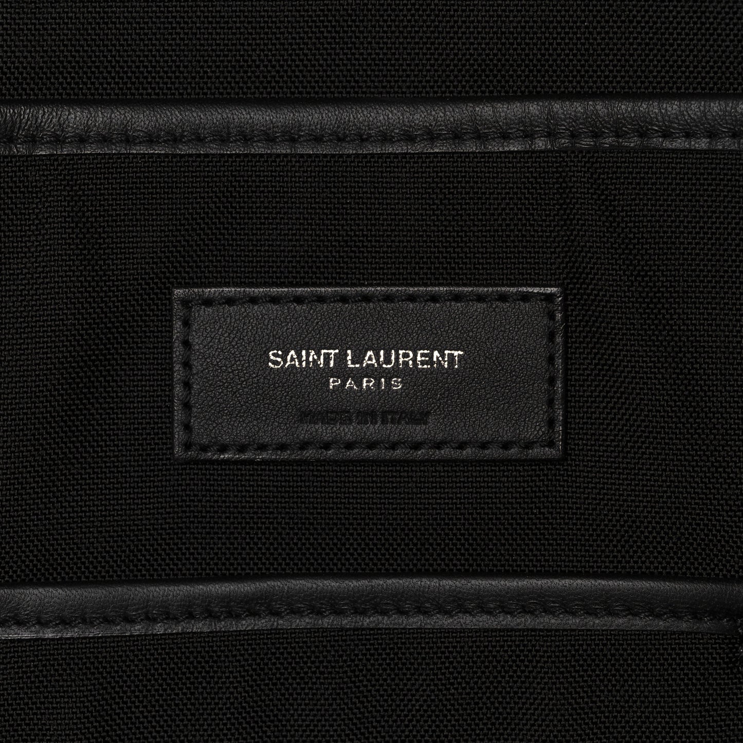 Calfskin Checked Print Nuxx Backpack Black White