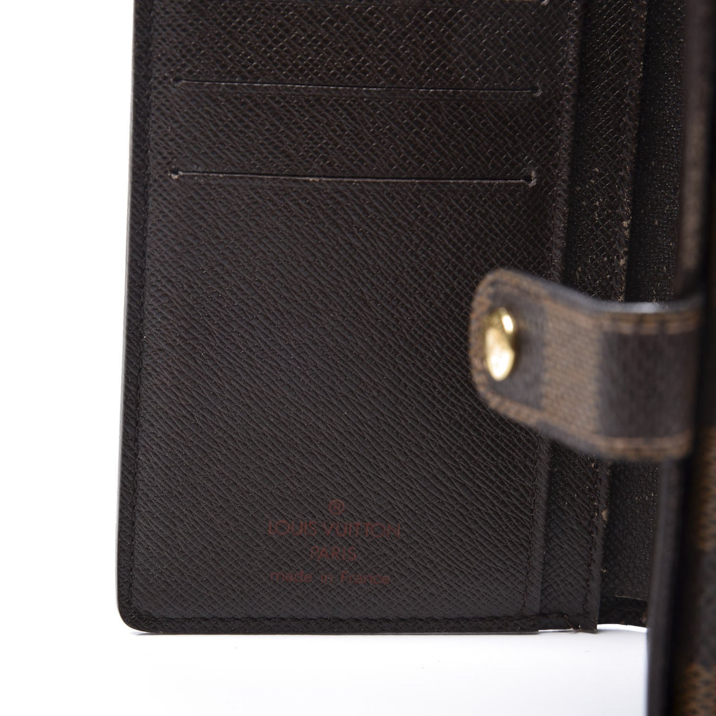 Damier Ebene French Purse Wallet