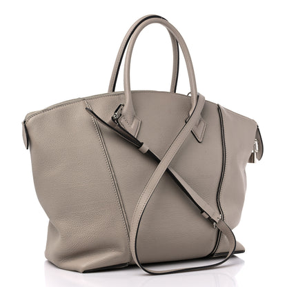 Louis Vuitton Veau Cachemire Soft Lockit MM Galet 3 of 12