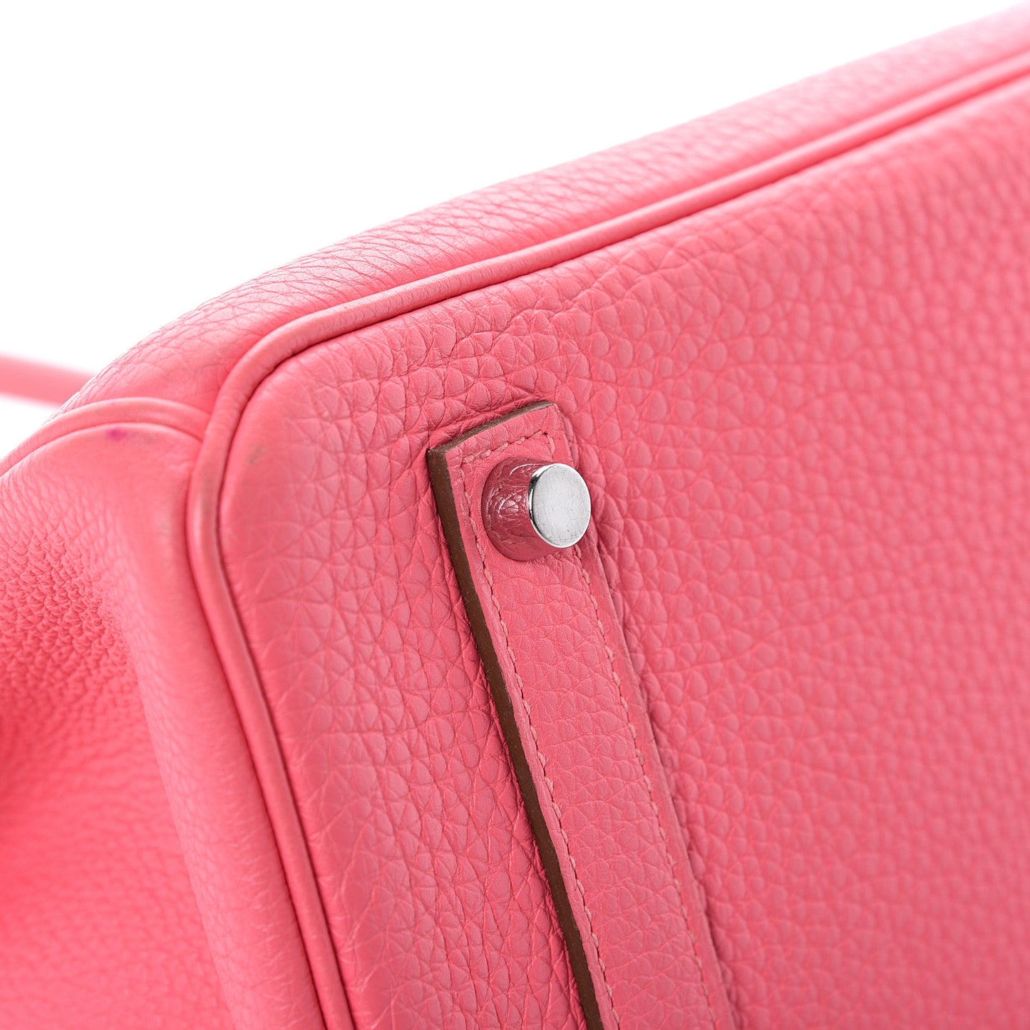 Togo Birkin 35 Rose Lipstick