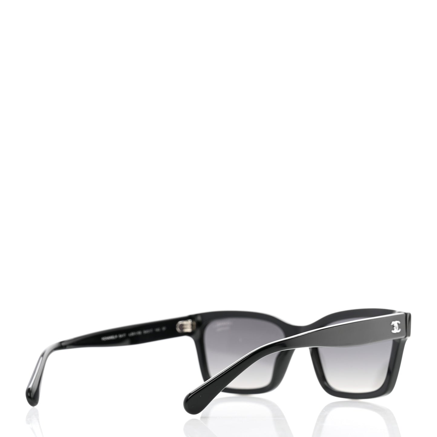 Acetate Polarized Square Sunglasses 5417 Black