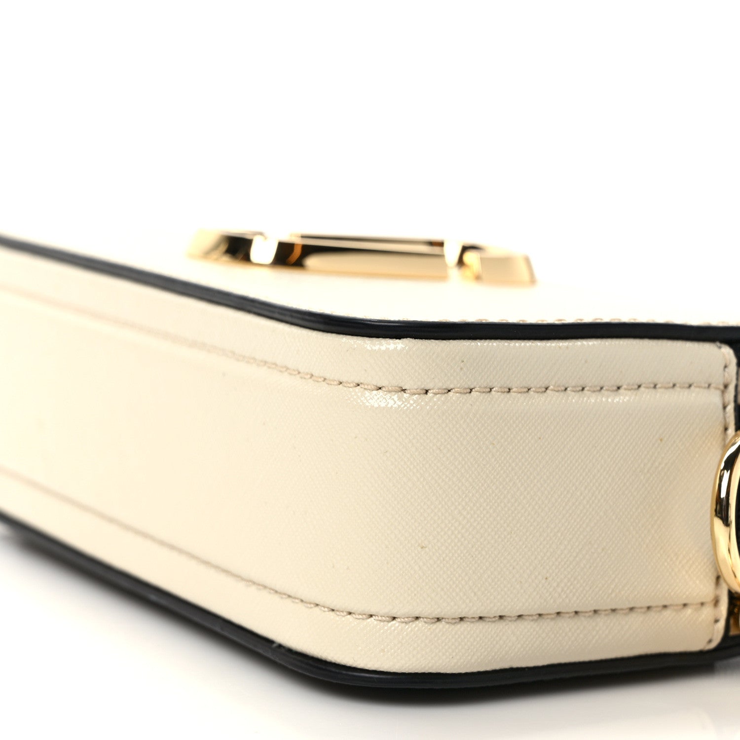 Marc Jacobs Saffiano Small Snapshot Camera Bag New Cloud White Multicolor 9 of 9