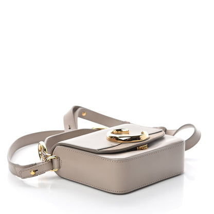 Chloe Shiny Calfskin Suede Mini C Double Carry Motty Grey 3 of 7