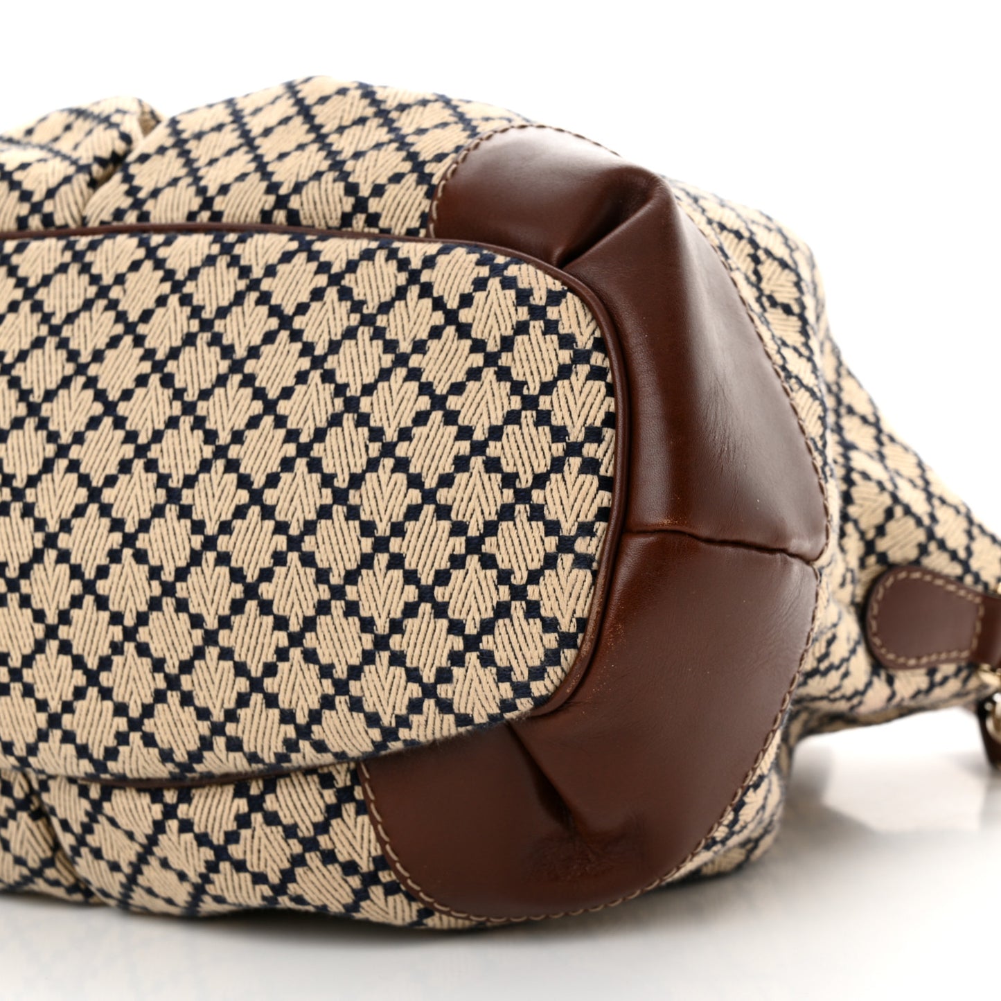 Diamante Large Sukey Top Handle Dark Brown