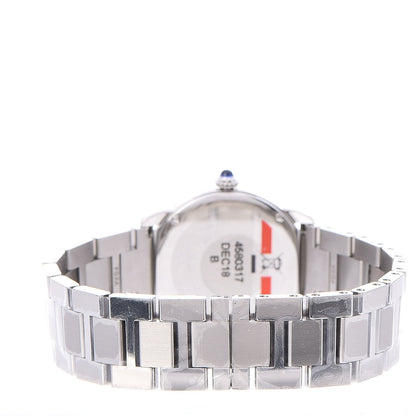 Cartier Stainless Steel 29mm Ronde Solo Quartz Watch 4 of 11