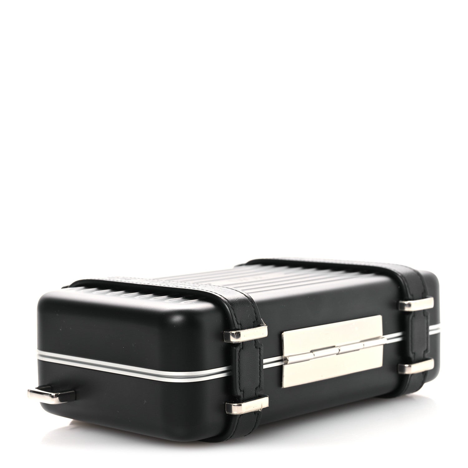 Christian Dior X RIMOWA Aluminum Personal Clutch On Strap Black 4 of 13