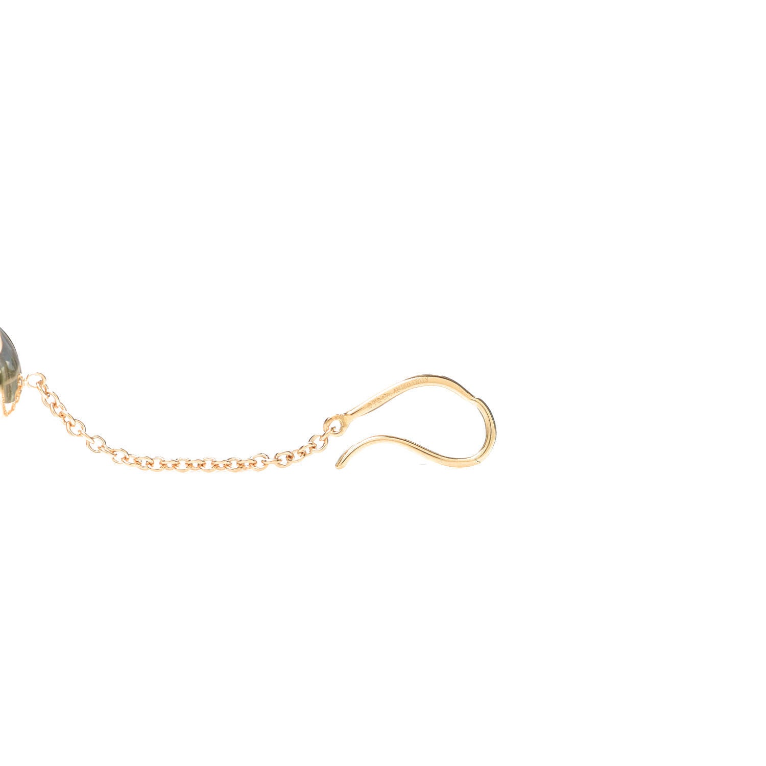 Tiffany 18K Yellow Gold 14mm HardWear Ball Hook Drop Earrings 4 of 5