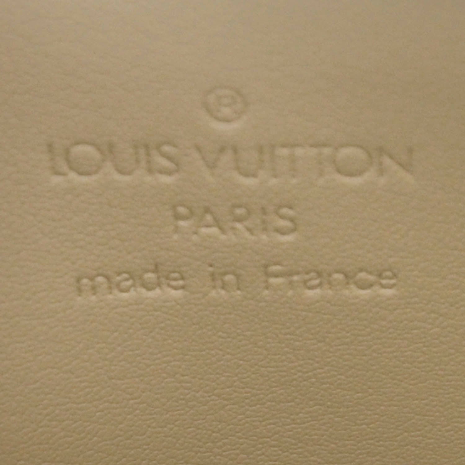 Louis Vuitton Vernis Lexington Pochette Beige 5 of 6