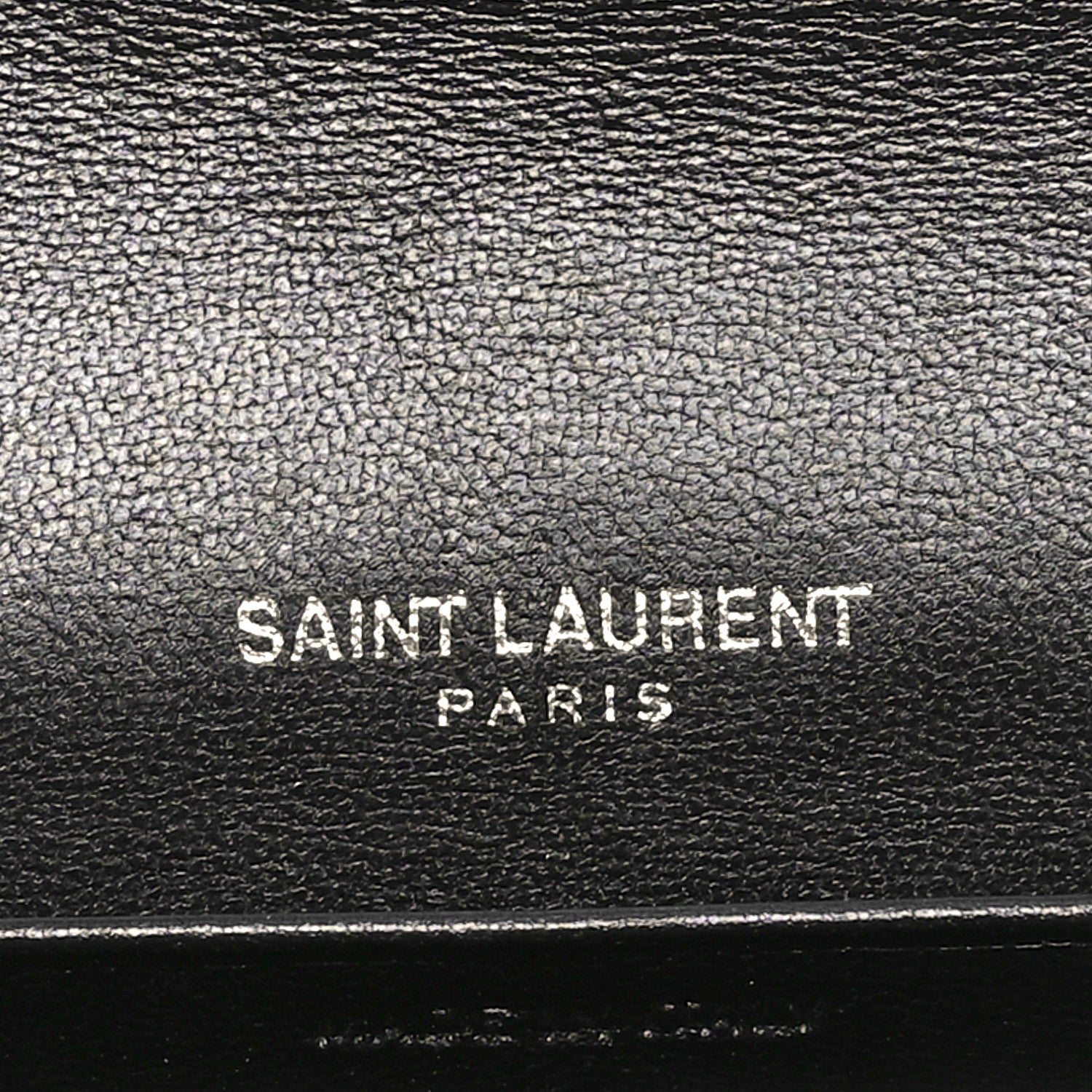 Saint Laurent Lambskin Y Quilted Monogram Large Loulou Flap Wallet Black 6 of 10