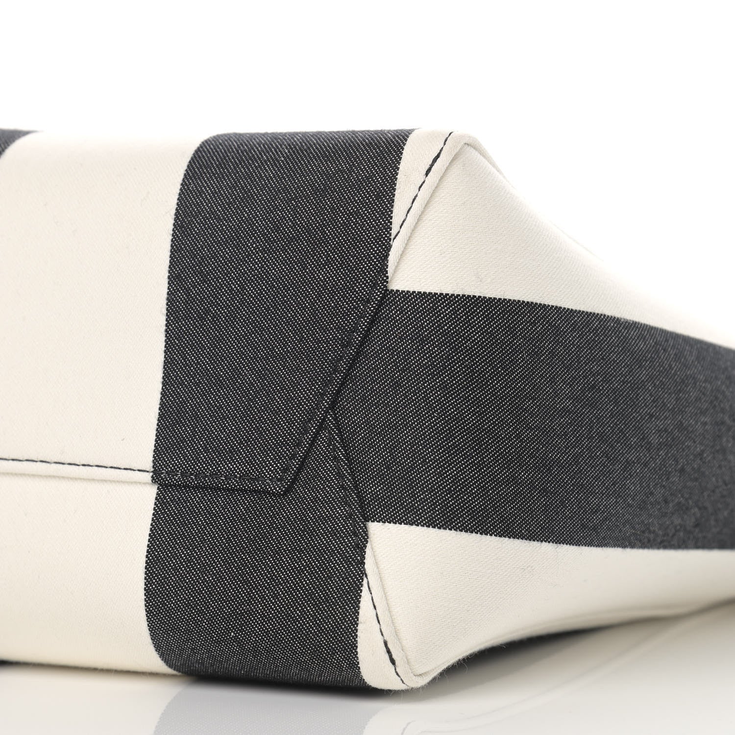 Celine Textured Canvas Small Sangle Bucket Bag Black 11 of 13