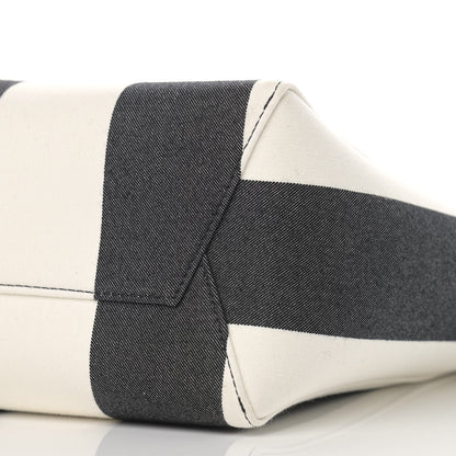 Celine Textured Canvas Small Sangle Bucket Bag Black 11 of 13