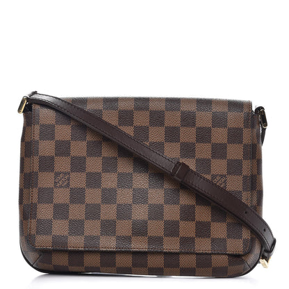 Louis Vuitton Damier Ebene Musette Tango 1 of 10