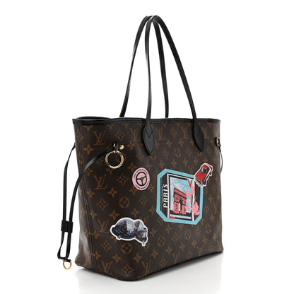 Louis Vuitton Monogram My LV World Tour Neverfull MM 4 of 12