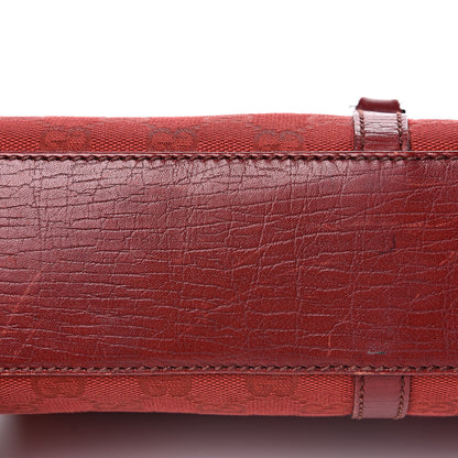 Gucci Monogram Small Bardot Bag Red 9 of 16