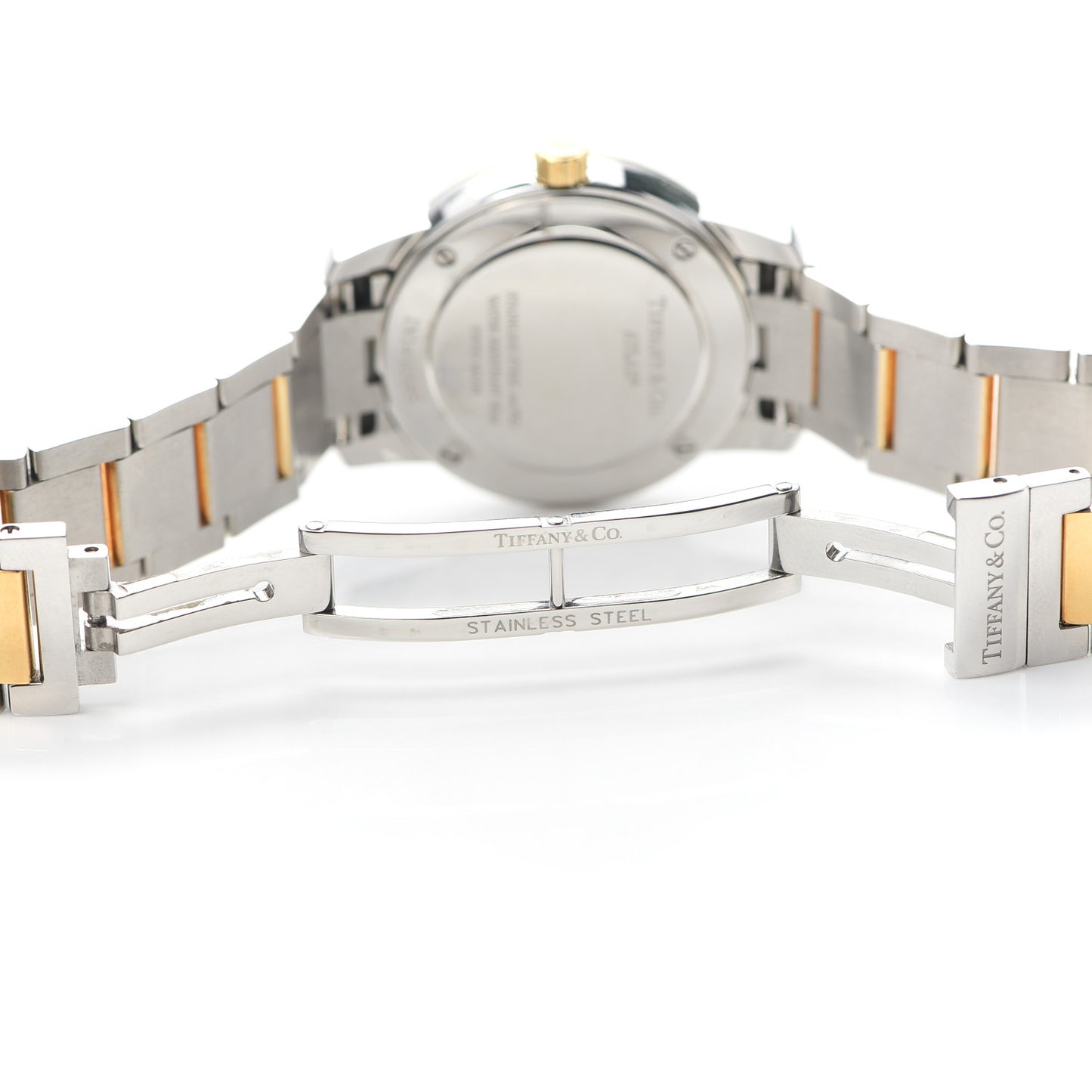 Stainless Steel 18K Yellow Gold 29mm Atlas 2-Hand Quartz Watch