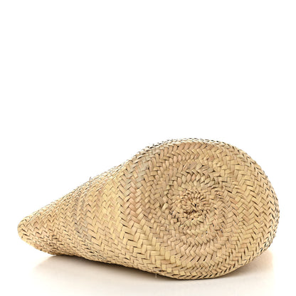 Christian Louboutin Woven Straw Loubishore Tote Beige 4 of 11