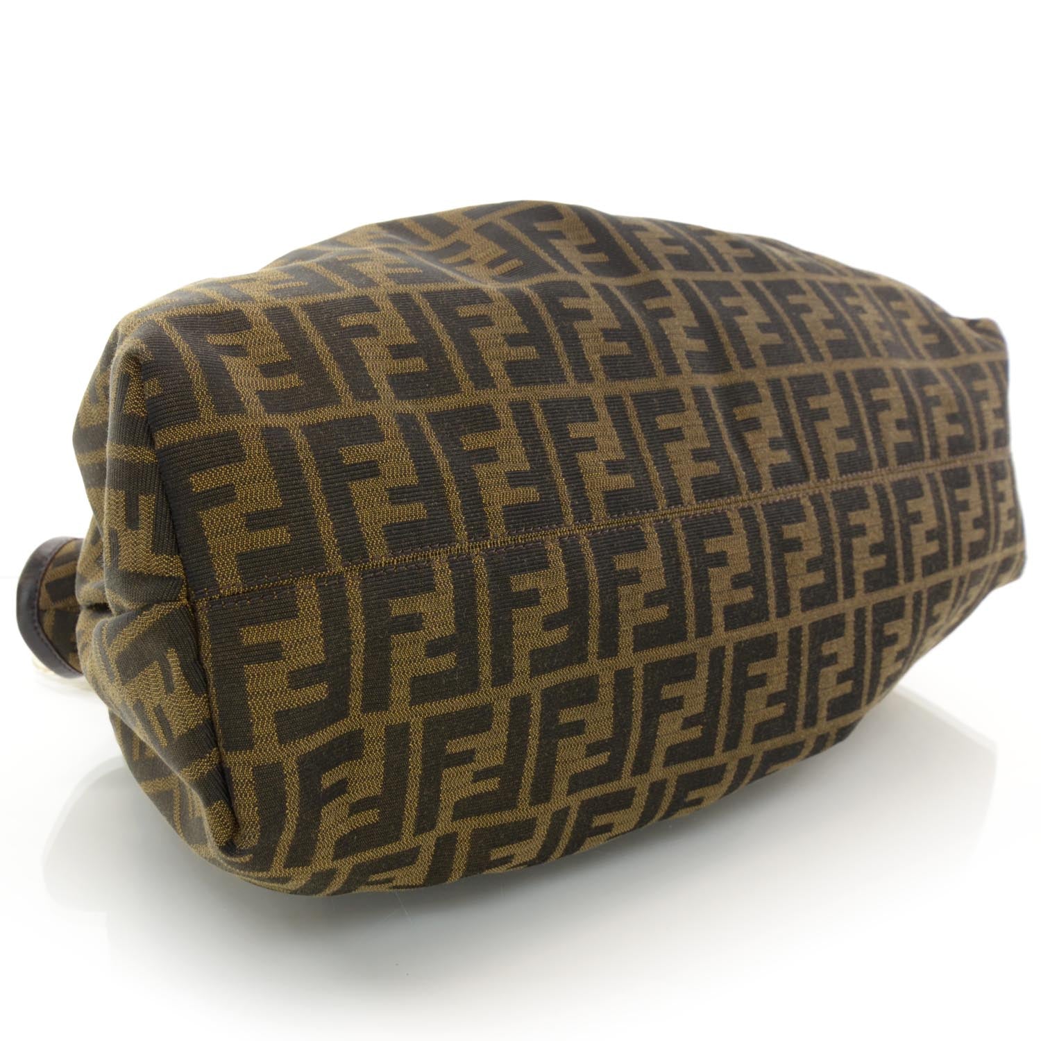 Fendi Zucca Large Chef Shopper Tote Tobacco 4 of 7