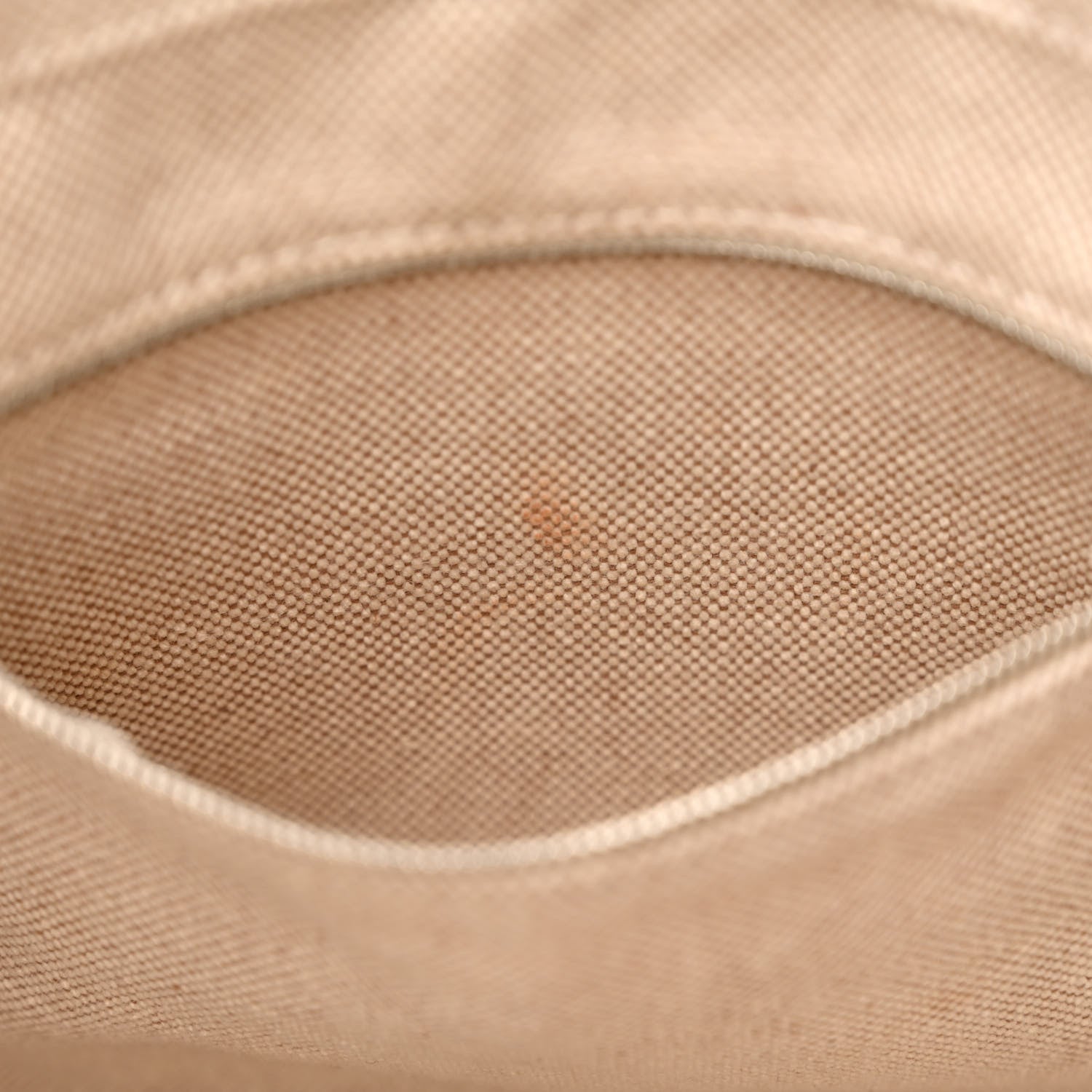 Hermes Toile Taurillon Clemence Sac Harnais Tote MM Beige Gold 6 of 12