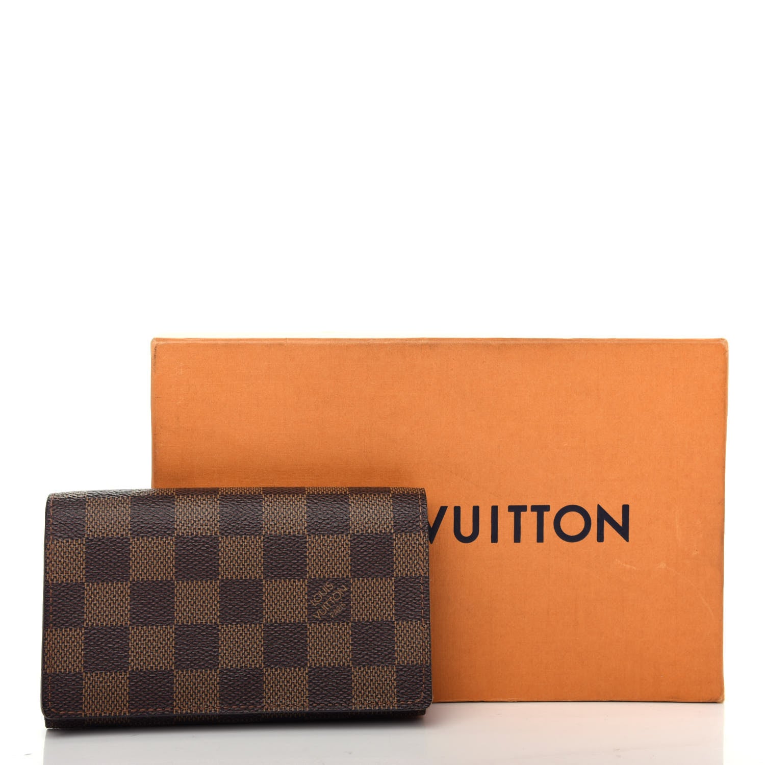 Louis Vuitton Damier Ebene Porte-Monnaie Billets Tresor Wallet 7 of 7