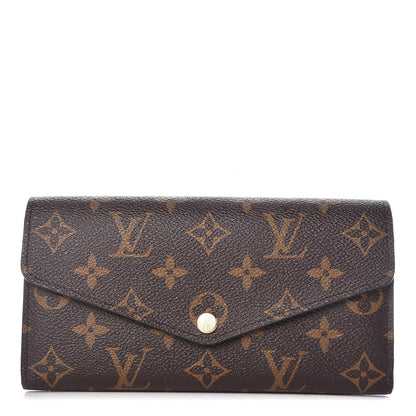 Louis Vuitton Monogram Sarah Wallet NM 1 of 7
