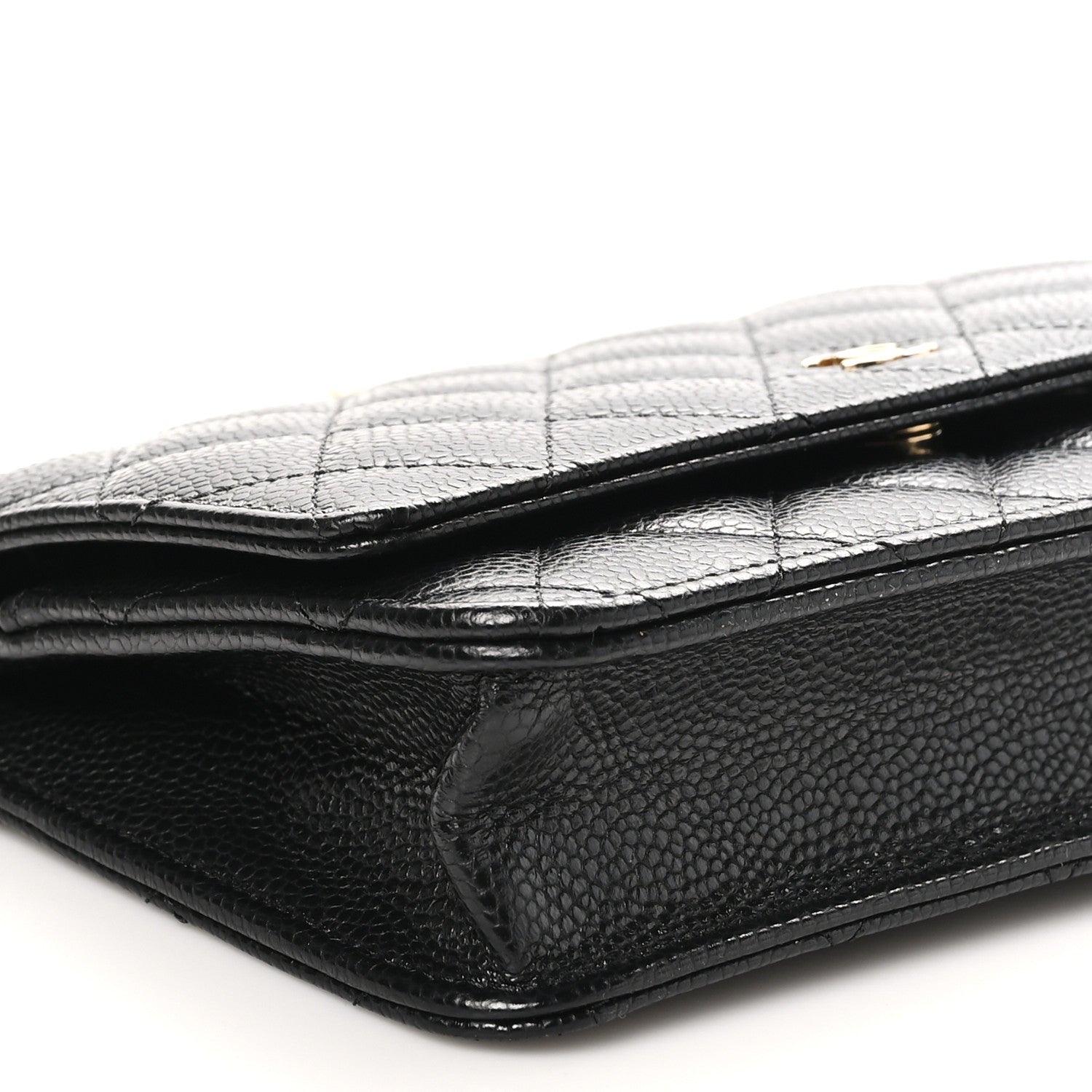 Chanel Caviar Quilted Wallet on Chain WOC Black 10 of 12