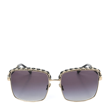 Chanel Metal Square Chain Sunglasses 71369 Grey 2 of 7