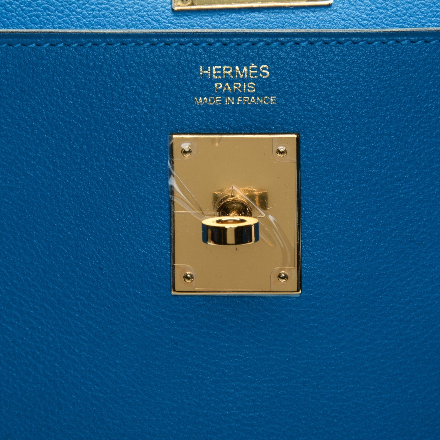 Hermes Evercolor Kelly Retourne 32 Bleu Hydra 13 of 26