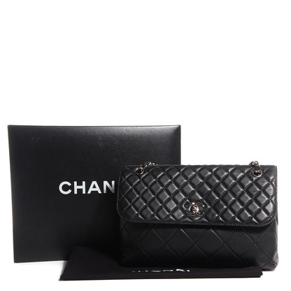 Chanel Calfskin Quilted In the Business Flap Black 9 of 9