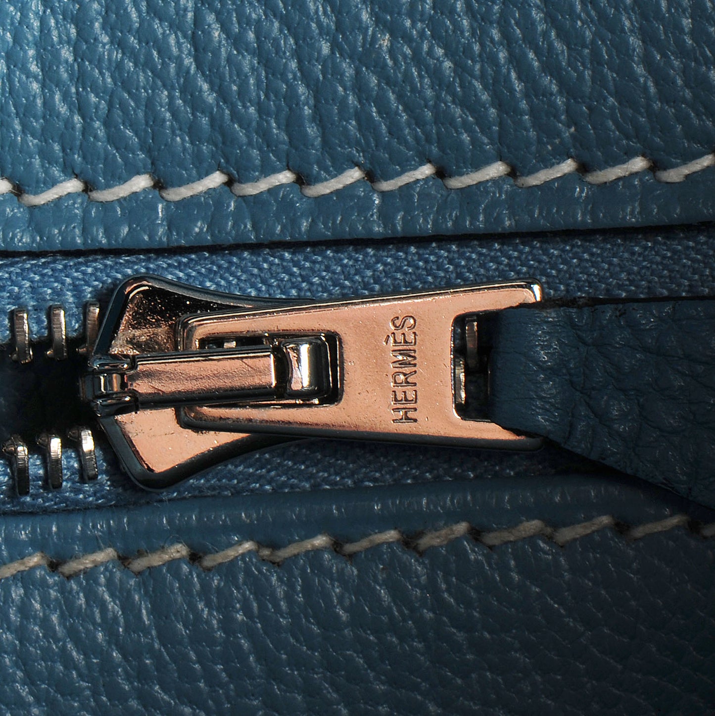 Togo Birkin 35 Blue Jean