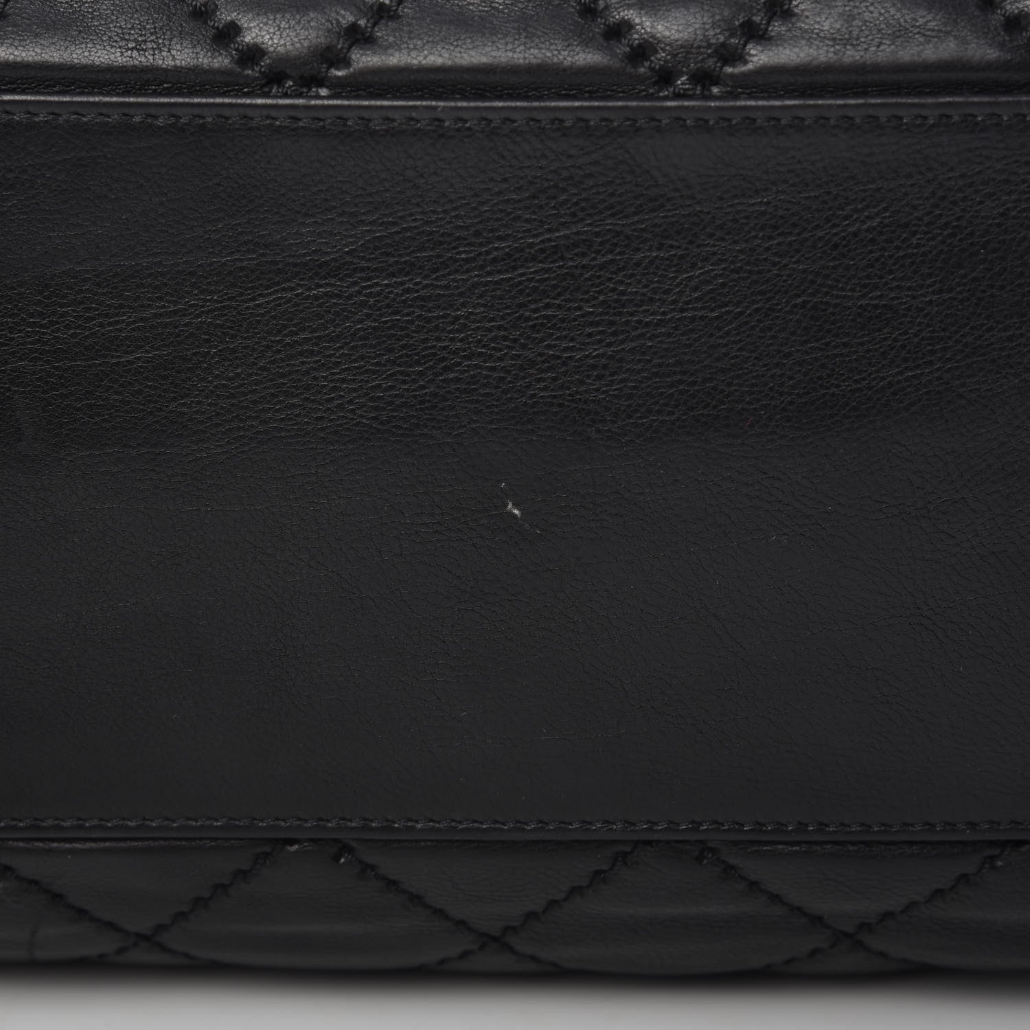Chanel Calfskin Quilted Retro Chain Tote Black 13 of 16