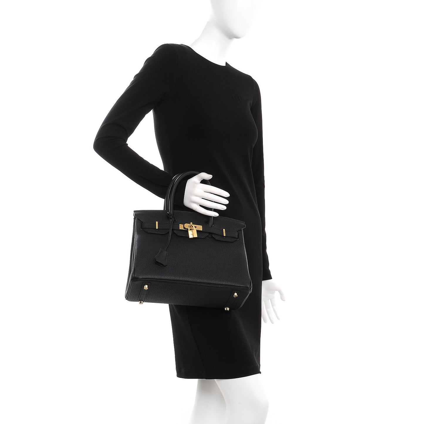 Togo Birkin 30 Black