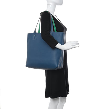 Hermes Taurillon Clemence Double Sens 36 Reversible Tote Menthe Colvert 2 of 15