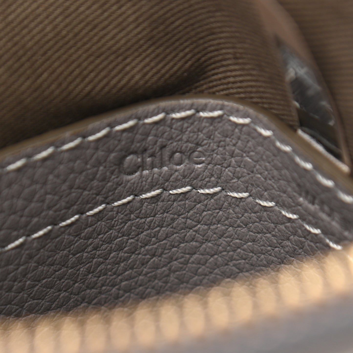 Calfskin Mini Marcie Satchel Cashmere Grey