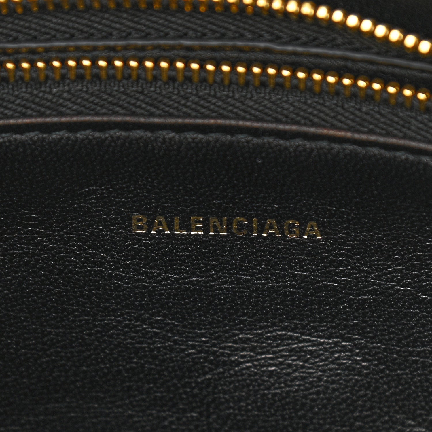 Balenciaga Grained Calfskin Medium Ville Bowling Bag Black 6 of 10