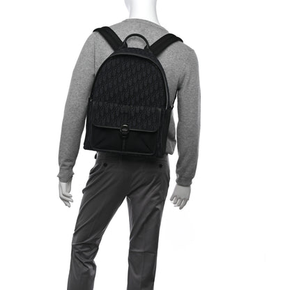 Christian Dior Oblique Jacquard Dior 8 Backpack Black 2 of 13