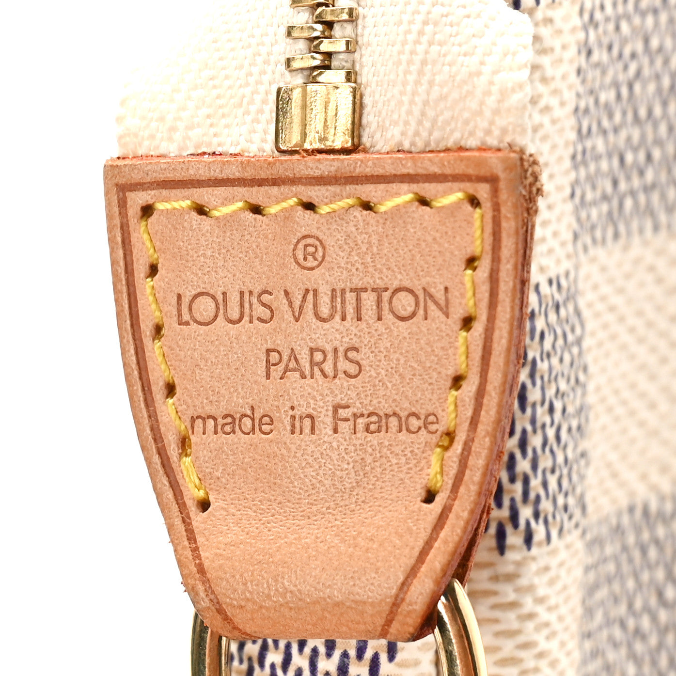 Louis Vuitton Damier Azur Mini Pochette Accessories 7 of 10
