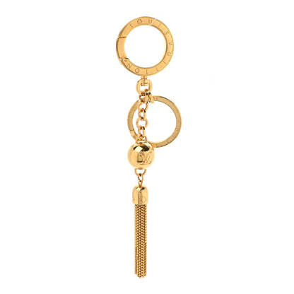 Louis Vuitton Goldtone Swing Key Holder and Bag Charm 1 of 4