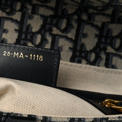 Christian Dior Oblique Saddle Bag Blue 7 of 10