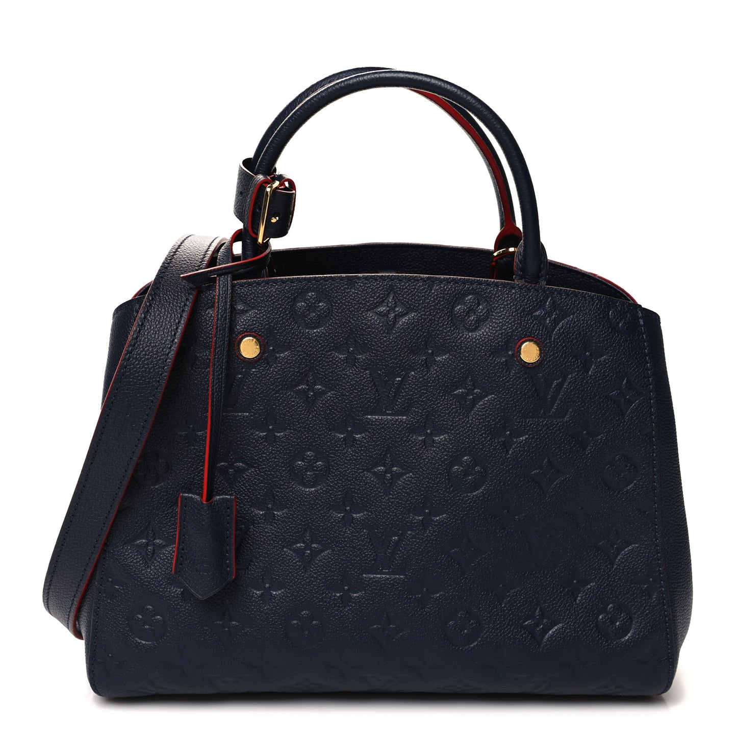 Empreinte Montaigne MM Marine Rouge