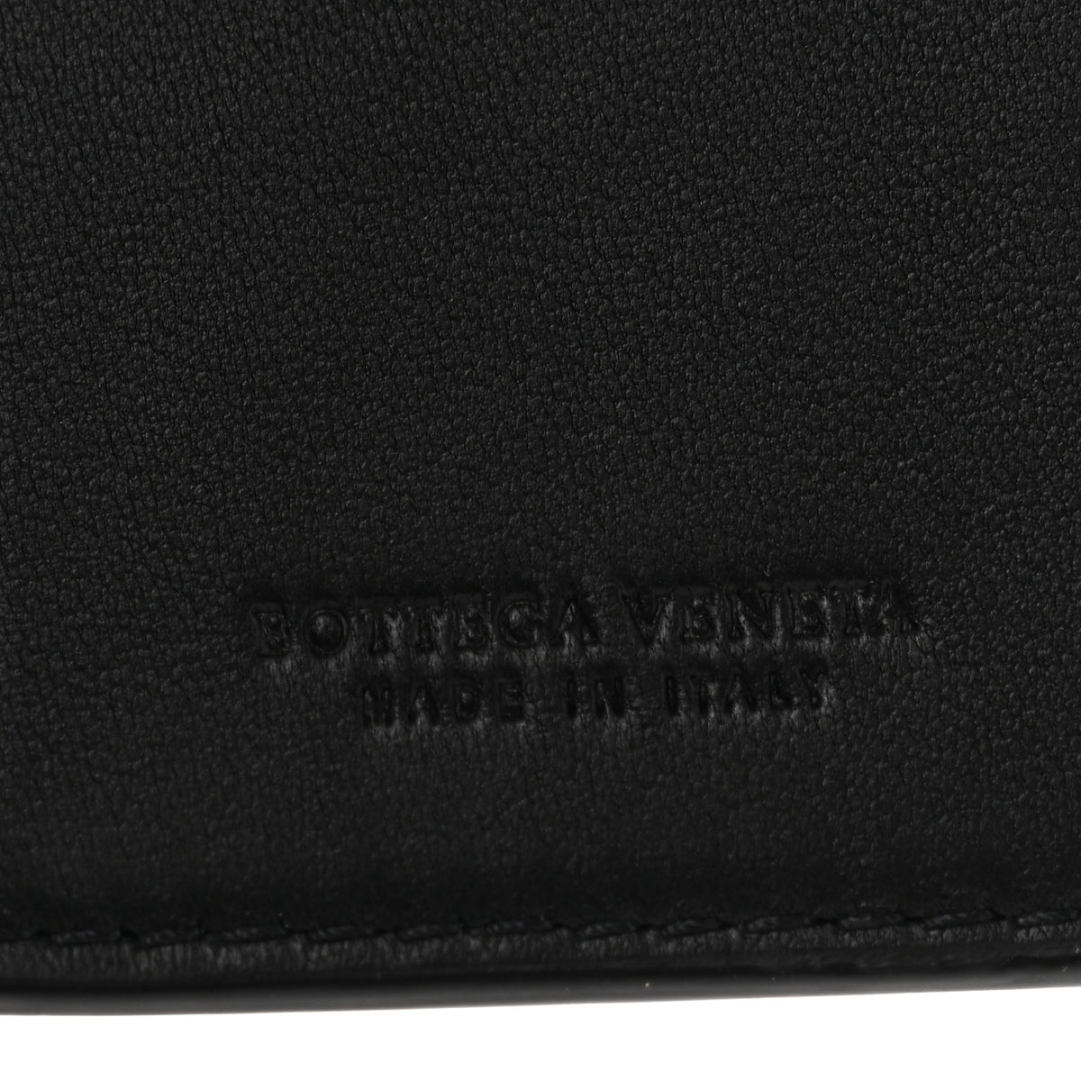 Bottega Veneta Nappa Intrecciato Passport Case Black 6 of 7