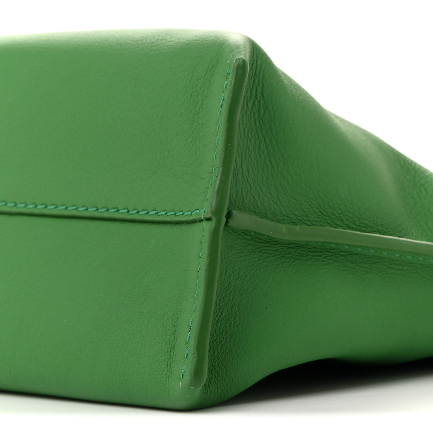 Loewe x SUNA FUJITA Nappa Bunny Mini Flamenco Knot Clutch Tropical Green 10 of 10